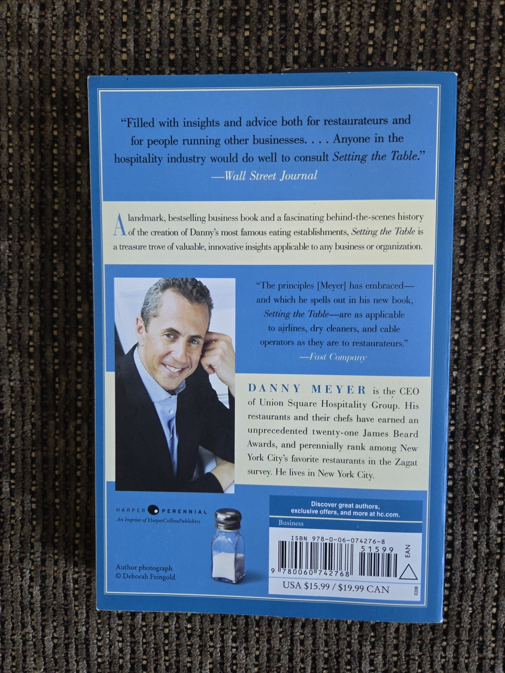 Setting the Table Paperback - Picture 2 of 4